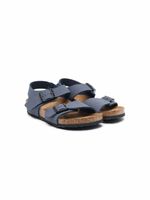 Birkenstock Kids sandales New York en cuir - Bleu