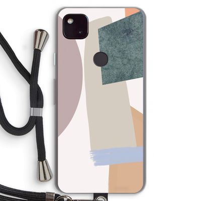 Lindo: Pixel 4a 5G Transparant Hoesje met koord