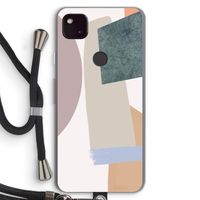 Lindo: Pixel 4a 5G Transparant Hoesje met koord Lindo: Pixel 4a 5G Transparant Hoesje met koord
