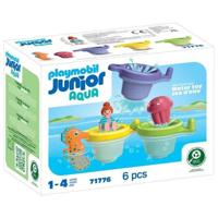 Playmobil 71776 Drijvende bekers & dieren trio, Playmobil Junior Aqua & Tinti, 6 stuks, vanaf 12 maanden