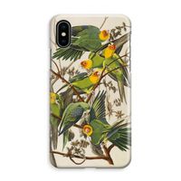 Carolinaparkiet: iPhone XS Max Volledig Geprint Hoesje Carolinaparkiet: iPhone XS Max Volledig Geprint Hoesje