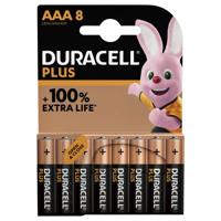 Duracell Plus 100 AAA Wegwerpbatterij Alkaline | 10 stuks