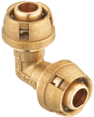 Cornat Steekfitting Knie 26X26Mm Ms - VRST660426