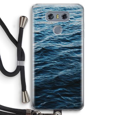 Oceaan: LG G6 Transparant Hoesje met koord