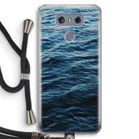 Oceaan: LG G6 Transparant Hoesje met koord