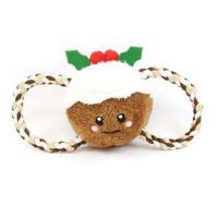 HAPPY PET KERSTPUDDING TUG OF WAR MET TOUW