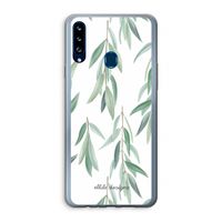 Branch up your life: Samsung Galaxy A20s Transparant Hoesje