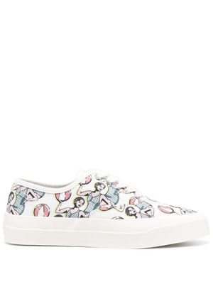 Maison Kitsuné x Hotel Olympia baskets Dancing Girls - Blanc