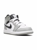 Jordan Kids baskets Air Jordan 1 Mid "Light Smoke Grey" - Gris