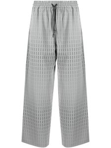 Off Duty pantalon de jogging à motif monogrammé - Gris