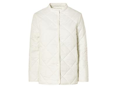 esmara Dames lightweight-gewatteerd jack (Wit, XS (32/34))