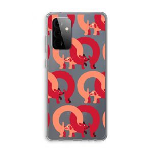 Dogs: Samsung Galaxy A72 Transparant Hoesje