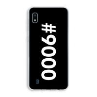 #9000: Samsung Galaxy A10 Transparant Hoesje #9000: Samsung Galaxy A10 Transparant Hoesje