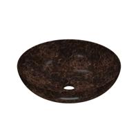 Waskom INK Convex 40 Rond 40x40x13cm Natuursteen Glans Emperador