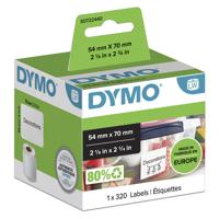Etiket dymo labelwriter multifunctioneel 54x70 wit