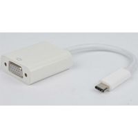 USB-C Male to VGA Female Adapter for MacBook & etc. - thumbnail