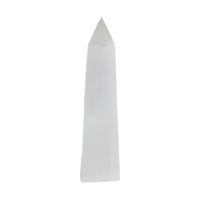Edelsteen Obelisk Punt Seleniet Groot (20 cm)