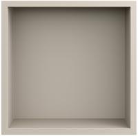 Looox Storage Collection Inbouwnis 30x30x7cm Sand Beige Matt