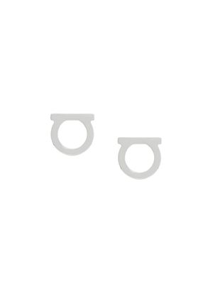 Ferragamo Gancio stud earrings - Métallisé