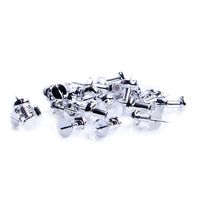 Punaises - set 25x - zilver - voor prikbord