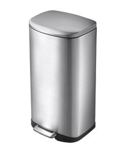 EKO - Della pedaalemmer 35 ltr, EKO - Stainless steel Plastic - mat RVS