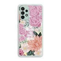 Kindness matters: Samsung Galaxy A52s 5G Transparant Hoesje