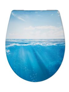 Toiletzitting Cedo Deep Sea Softclose Blauw