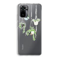 Hang In There: Xiaomi Redmi Note 10 Pro Transparant Hoesje