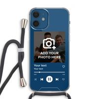 Music Player: iPhone 12 Transparant Hoesje met koord