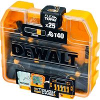 DeWALT EXTREME Schroefbit-Pack DT70559T, T40 bit 25 Stuks, in TIC TAC Box - thumbnail