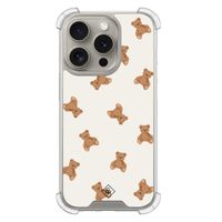 iPhone 15 Pro shockproof hoesje - Teddybeer