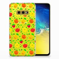 Samsung Galaxy S10e Siliconen Case Fruits