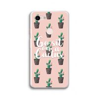 Cactus quote: Google Pixel 3 XL Transparant Hoesje