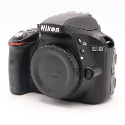 Nikon D3300 body zwart occasion