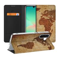 Samsung Galaxy A26 | Book Cover | Wereldkaart