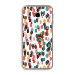 Tropical Dots: Samsung Galaxy J4 Plus Transparant Hoesje