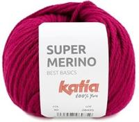 Katia Super Merino 030 Framboos rood