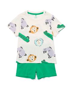 HEMA Kindershortama Jungle Felgroen (felgroen)