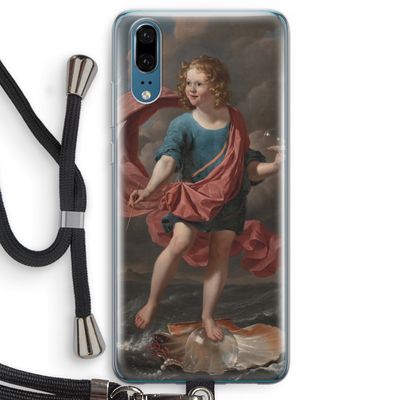 Soap Bubbles: Huawei P20 Transparant Hoesje met koord