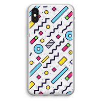 8-bit N°8: iPhone XS Transparant Hoesje