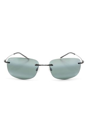 Maui Jim lunettes de soleil Ohai à monture rectangulaire - Noir