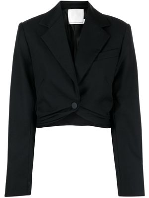 Christopher Esber blazer à simple boutonnage - Noir