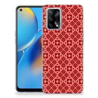 OPPO A74 4G | TPU bumper | Batik Rood