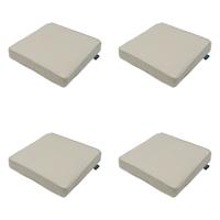Luxe Zitkussen 40x40 cm Beige (4 stuks) Madison - Madison