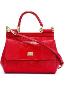 Dolce & Gabbana mini sac à main "Sicily" - Rouge