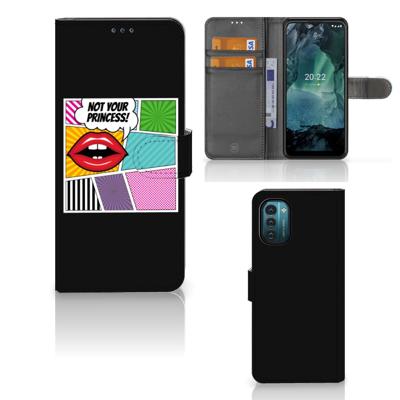 Nokia G11 | G21 | Wallet Case | met Pasjes | Popart Princess Nokia G11 | G21 | Wallet Case | met Pasjes | Popart Princess