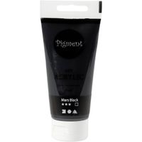 Creativ Company Pigment art acrylverf mars zwart, 75ml
