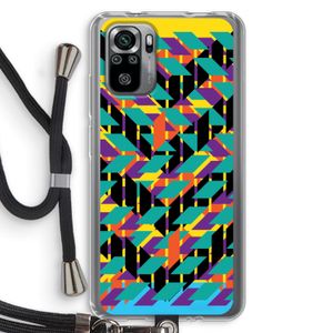 Skew Bee 1: Xiaomi Redmi Note 10S Transparant Hoesje met koord