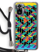 Skew Bee 1: Xiaomi Redmi Note 10S Transparant Hoesje met koord