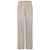 Poools - Beige | Dames | Broek | Beige | 44 | regular | Kamst mode